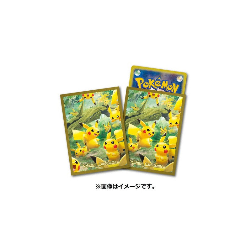 ピカチュウの森 カードスリーブ（64枚入り）
