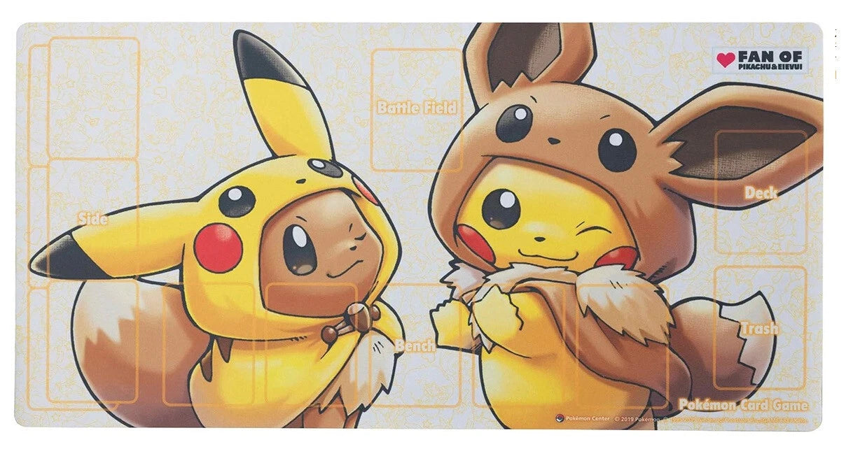 "Fan of Pikachu & Eievui" Japanese Playmat (2019)