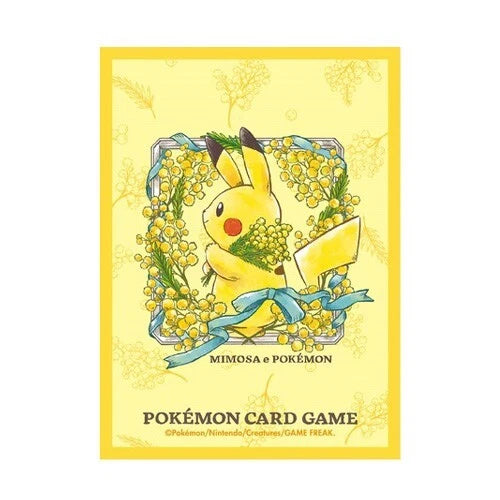ピカチュウ ミモザ - ポケモン 日本のTCG スリーブ - 公式 - 新品